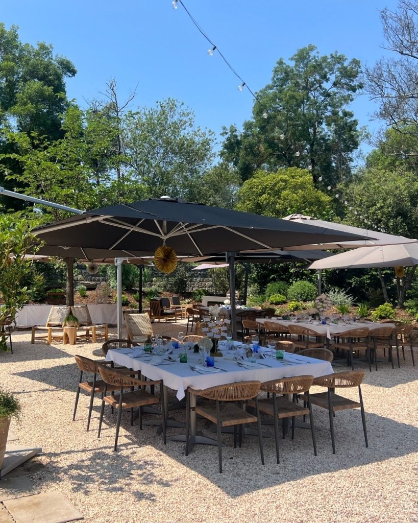 Terrasse ombragée La Source Valbonne