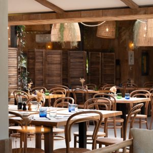 Salle de restaurant intérieur - La Source Valbonne